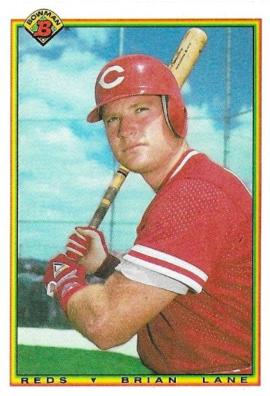 Lane, Brian / 1990 Cincinnati Reds / Bowman #48