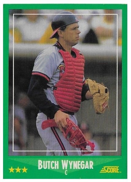 Wynegar, Butch / 1988 California Angels / Score #355