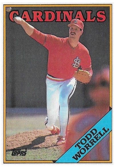 Worrell, Todd / 1988 St. Louis Cardinals / Topps #715