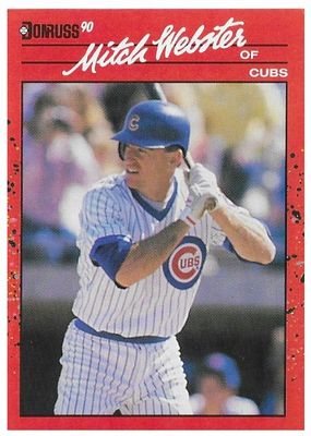 Webster, Mitch / 1990 Chicago Cubs / Donruss #137