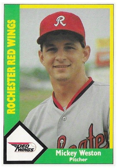Weston, Mickey / 1990 Rochester Red Wings / CMC #304