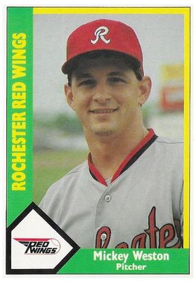 Weston, Mickey / 1990 Rochester Red Wings / CMC #304