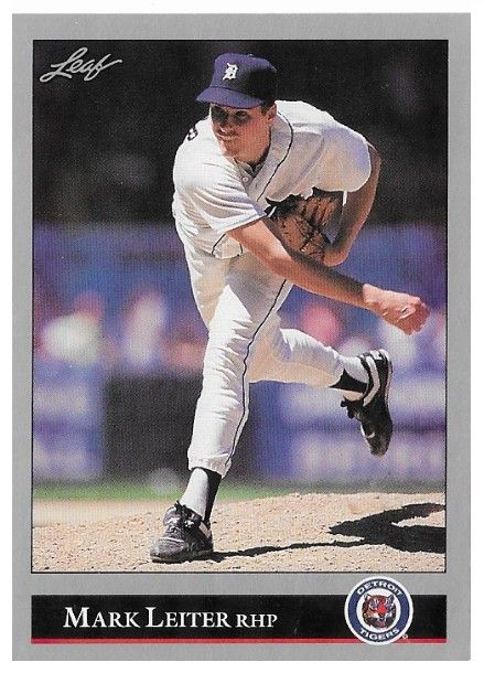 Leiter, Mark / 1992 Detroit Tigers / Leaf #207