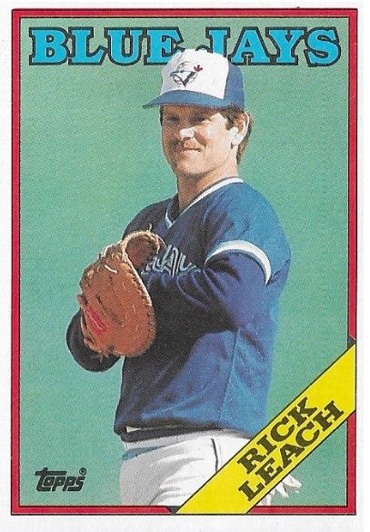 Leach, Rick / 1988 Toronto Blue Jays / Topps #323