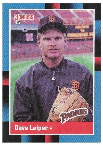 Leiper, Dave / 1988 San Diego Padres / Donruss #557