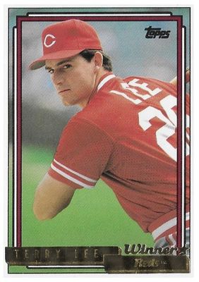 Lee, Terry / 1992 Cincinnati Reds / Topps #262