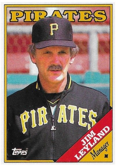 Leyland, Jim / 1988 Pittsburgh Pirates / Topps #624