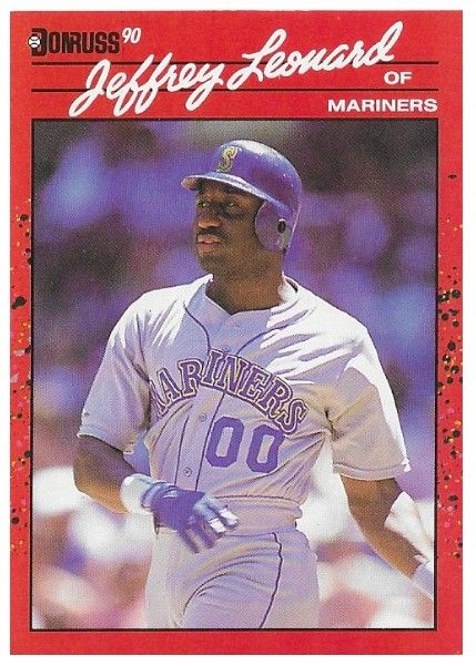 Leonard, Jeffrey / 1990 Seattle Mariners / Donruss #93