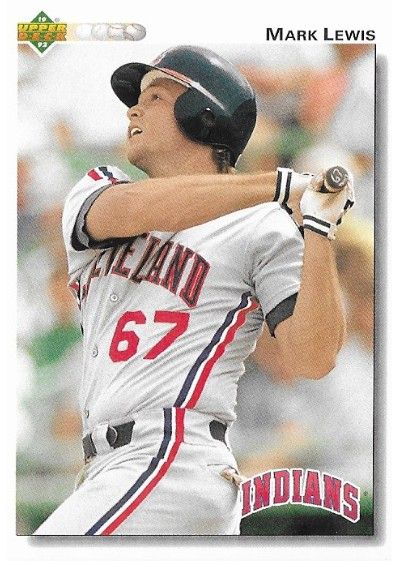Lewis, Mark / 1992 Cleveland Indians / Upper Deck #235