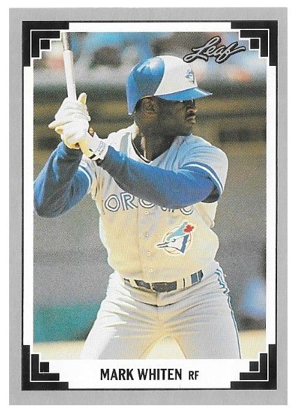 Whiten, Mark / 1991 Toronto Blue Jays / Leaf #234