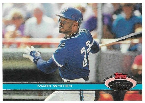 Whiten, Mark / 1991 Toronto Blue Jays / Stadium Club #452