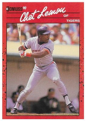 Lemon, Chet / 1990 Detroit Tigers / Donruss #60