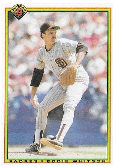 Whitson, Eddie / 1990 San Diego Padres / Bowman #204