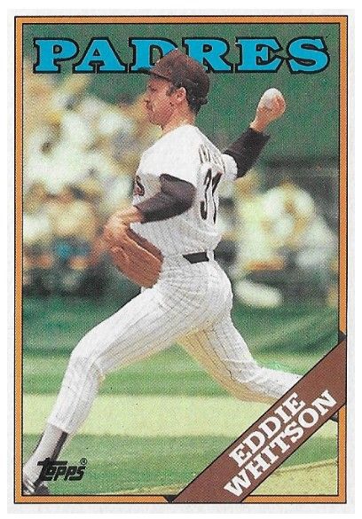 Whitson, Eddie / 1988 San Diego Padres / Topps #330