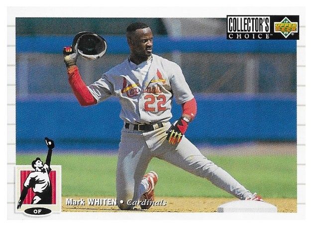 Whiten, Mark / 1994 St. Louis Cardinals / Collector's Choice #294