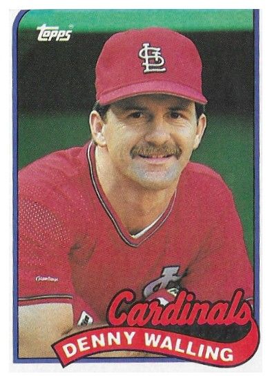 Walling, Denny / 1989 St. Louis Cardinals / Topps #196