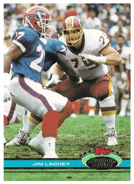 Lachey, Jim / 1991 Washington Redskins / Stadium Club #284