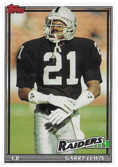Lewis, Garry / 1991 Los Angeles Raiders / Topps #103
