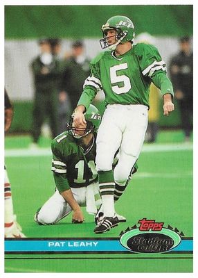Leahy, Pat / 1991 New York Jets / Stadium Club #53