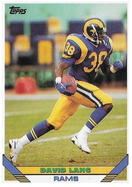 Lang, David / 1993 Los Angeles Rams / Topps #103