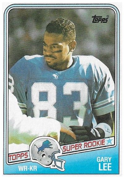 Lee, Gary / 1988 Detroit Lions / Topps #377