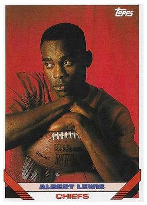 Lewis, Albert / 1993 Kansas City Chiefs / Topps #224
