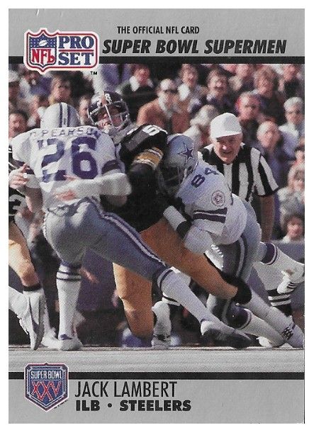 Lambert, Jack / 1990 Pittsburgh Steelers / Pro Set #90