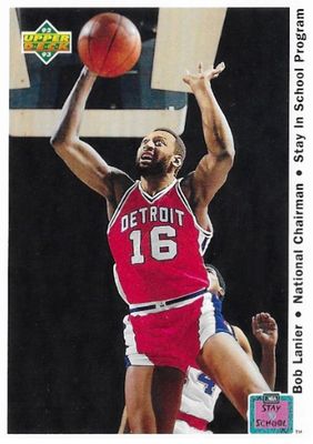Lanier, Bob / 1992-93 Detroit Pistons / Upper Deck #69