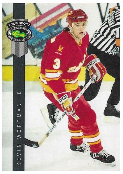 Wortman, Kevin / 1992 Salt Lake Golden Eagles / Classic Four Sport #220