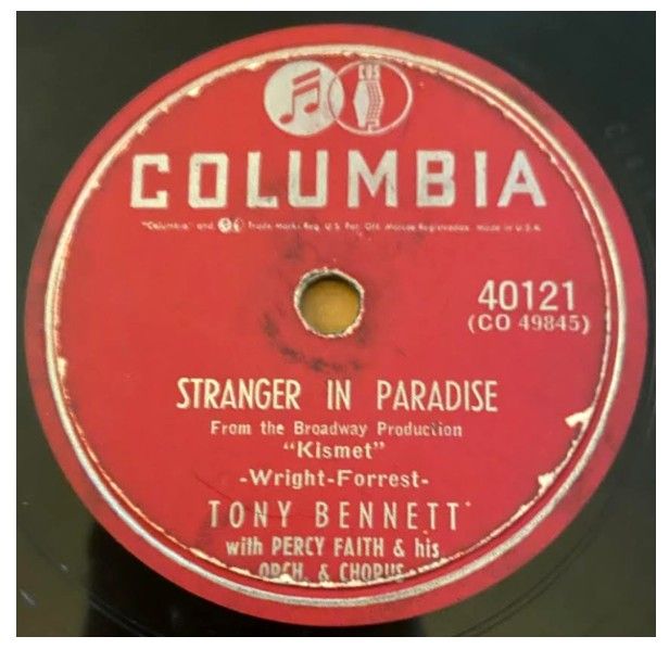Bennett, Tony / Stranger In Paradise / Columbia 40121