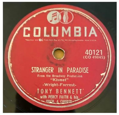 Bennett, Tony / Stranger In Paradise / Columbia 40121