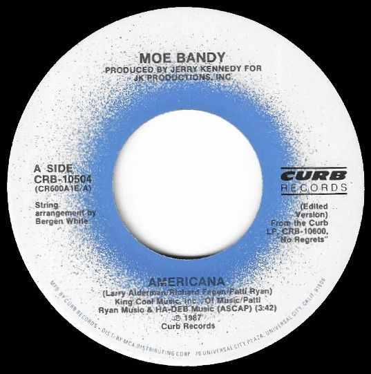Bandy, Moe / Americana / Curb Records CRB-10504
