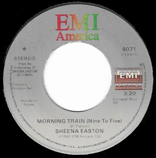 Easton, Sheena / Morning Train (Nine to Five) / EMI America 8071