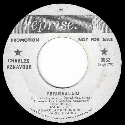 Aznavour, Charles / Yerushalaim / Reprise 0632