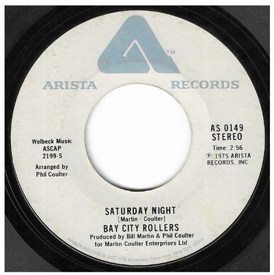 Bay City Rollers / Saturday Night / Arista AS-0149