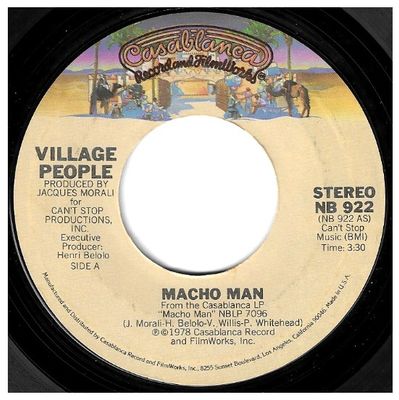 Village People / Macho Man / Casablanca NB 922