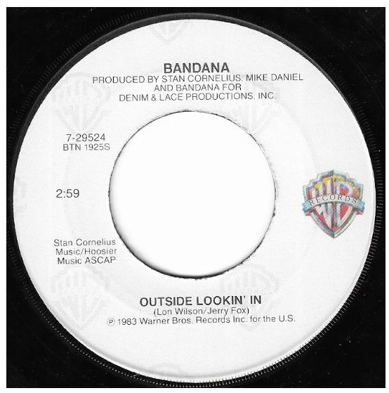 Bandana / Outside Lookin' In / Warner Bros. 7-29524