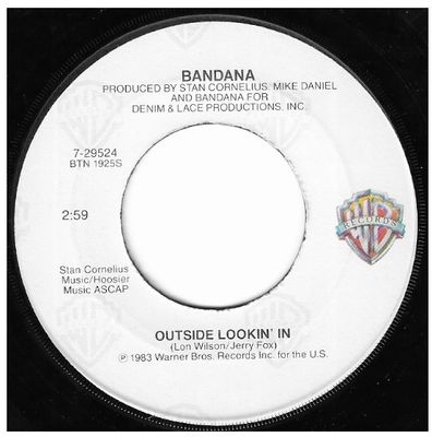 Bandana / Outside Lookin' In / Warner Bros. 7-29524