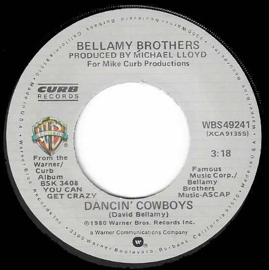 Bellamy Brothers / Dancin' Cowboys / Warner Bros.-Curb WBS49241