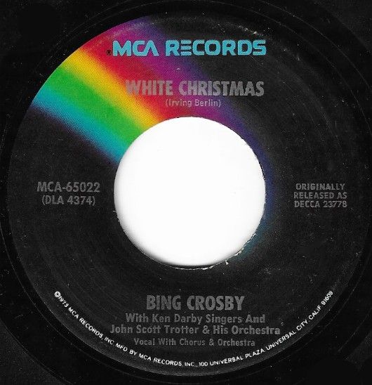 Crosby, Bing / White Christmas / MCA Records MCA-65022