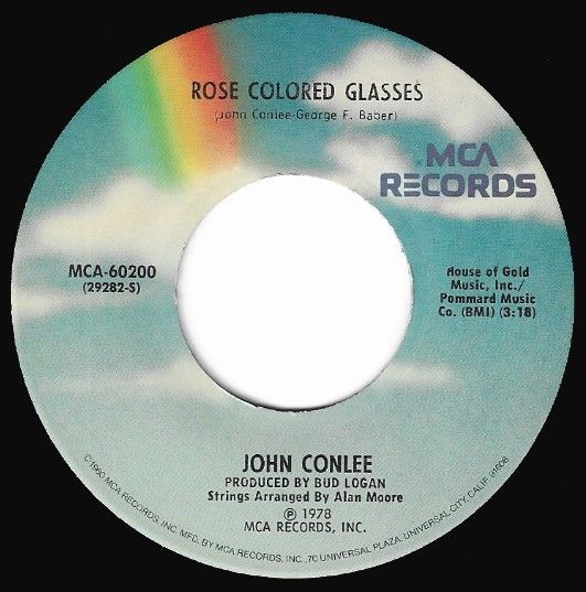 Conlee, John / Rose Colored Glasses / MCA Records MCA-60200
