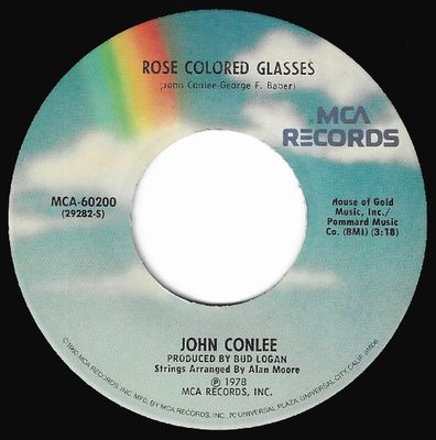 Conlee, John / Rose Colored Glasses / MCA Records MCA-60200