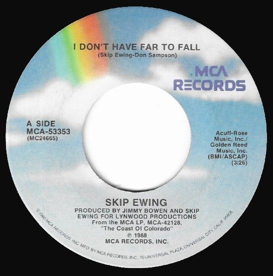 Ewing, Skip / I Don't Have Far to Fall / MCA Records MCA-53353