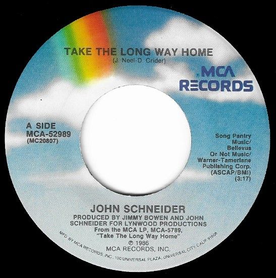 Schneider, John / Take the Long Way Home / MCA Records MCA-52989