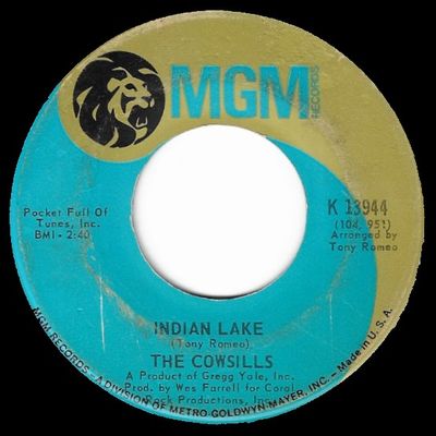Cowsills, The / Indian Lake / MGM Records K 13944