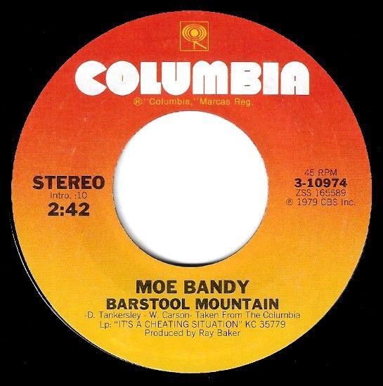 Bandy, Moe / Barstool Mountain / Columbia 3-10974