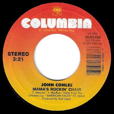 Conlee, John / Mama's Rockin' Chair / Columbia 38-07203