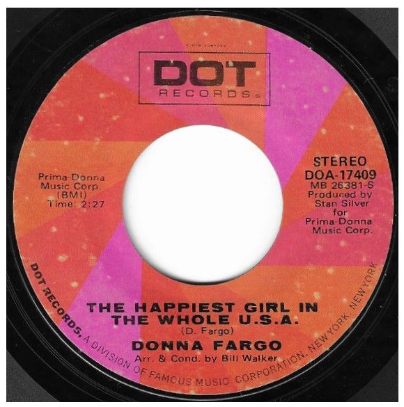Fargo, Donna / The Happiest Girl in the Whole U.S.A. / Dot DOA-17409