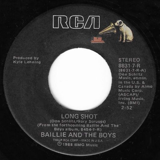 Baillie and The Boys / Long Shot / RCA 8631-7-R