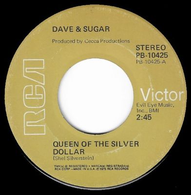 Dave + Sugar / Queen of the Silver Dollar / RCA Victor PB-10425